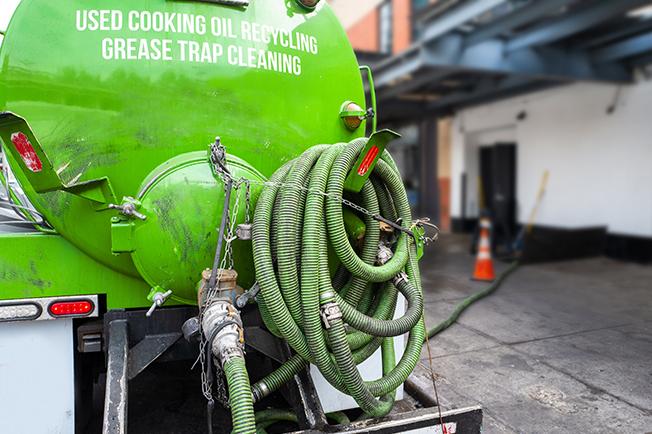 Grease Trap Cleaning of Randolph office